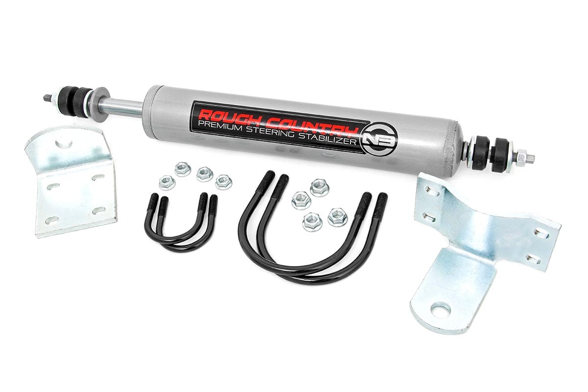 Rough Country 8737530 N3 Steering Stabilizer | Mono Axle | Ford F-350 4WD (1986-1997) - Image 3