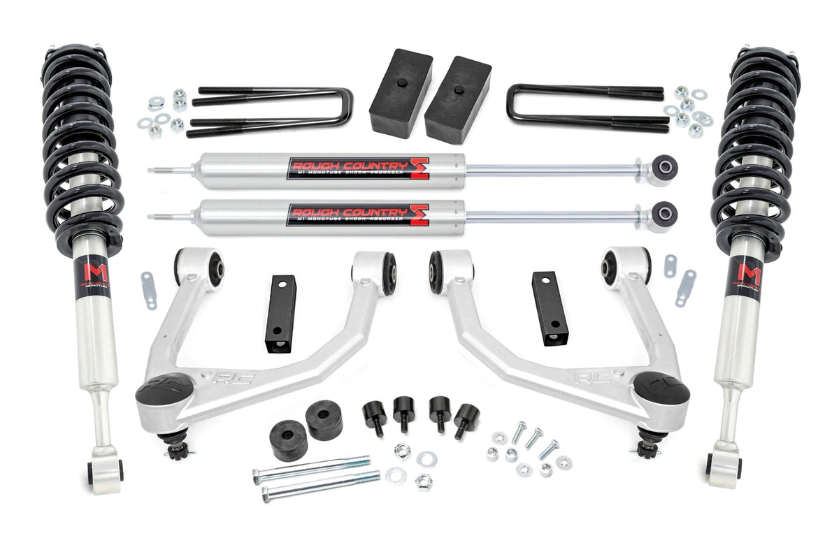 3.5 Inch Lift Kit | M1 Struts/M1 | Toyota Tundra 2WD/4WD (2007-2021) - Susp Lift Kits 4wd (Image 1 of 6)