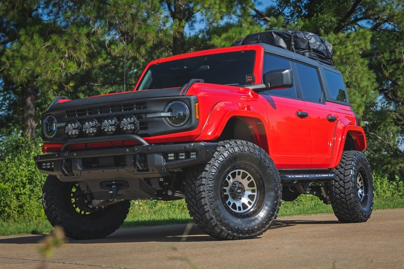 RC Fender Flares | G4 Azure Gray | Ford Bronco 4WD (2021-2026) (manufacturer page)