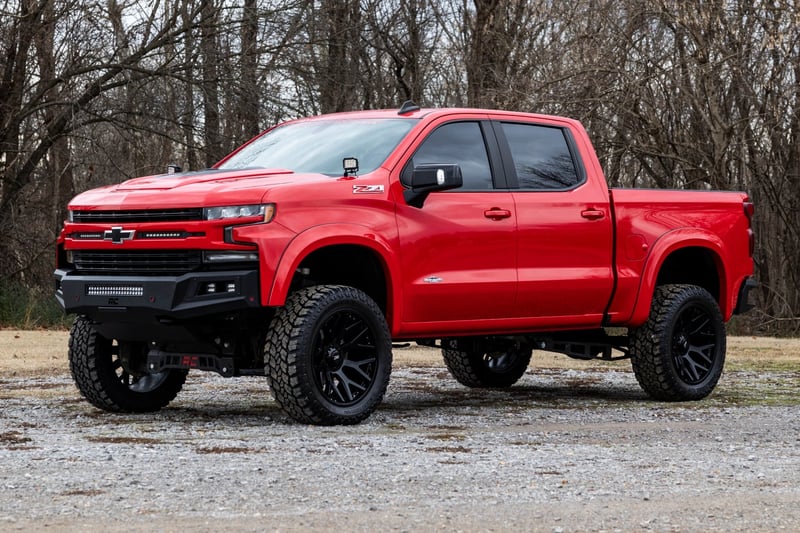 RC Sport Fender Flares | G6M Dark Ash | Chevy Silverado 1500 2WD/4WD (2019-2026) (manufacturer page)
