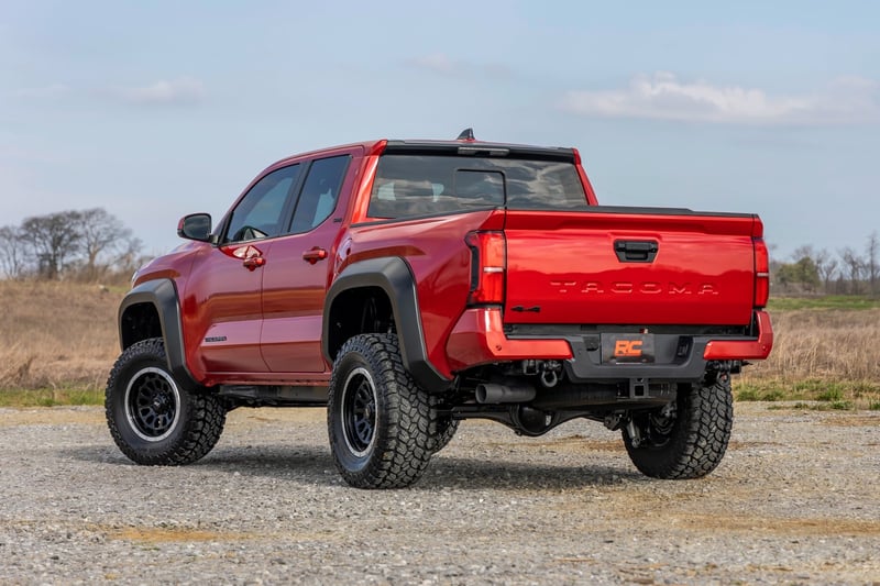 RC Rear Shackle Kit | D-Ring Combo | Toyota Tacoma 2WD/4WD (2024-2026) (manufacturer page)