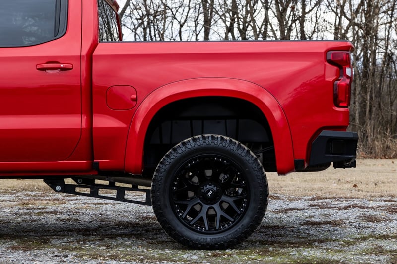 RC Sport Fender Flares | G6M Dark Ash | Chevy Silverado 1500 2WD/4WD (2019-2026) (manufacturer page)