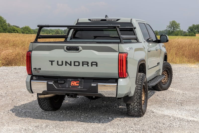 RC RPT2 Running Board | Crew Cab | Black | Toyota Tundra 2WD/4WD (2022-2026) (manufacturer page)