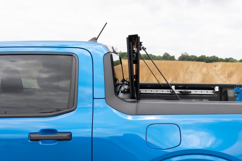 RC Hard Tri-Fold Flip Up Bed Cover | 4'6" Bed | Ford Maverick 2WD/4WD (22-26) (manufacturer page)