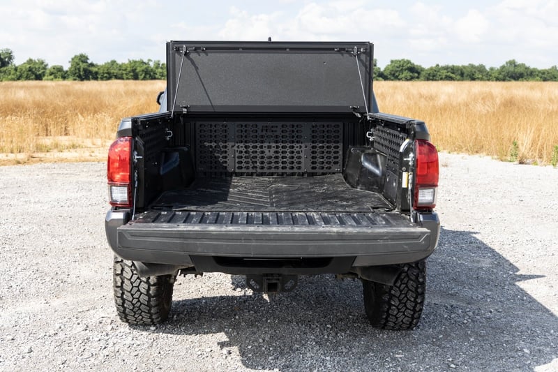 RC Hard Tri-Fold Flip Up Bed Cover | 6' Bed | Toyota Tacoma 2WD/4WD (2005-2015) (manufacturer page)