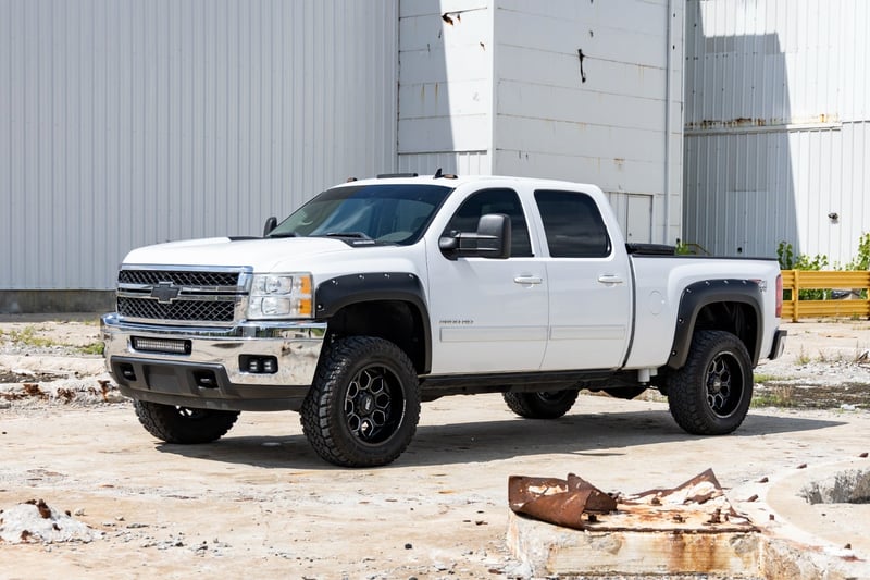 RC Pocket Fender Flares | GBA Black | Chevy Silverado 1500/2500HD/3500HD (07-14) (manufacturer page)