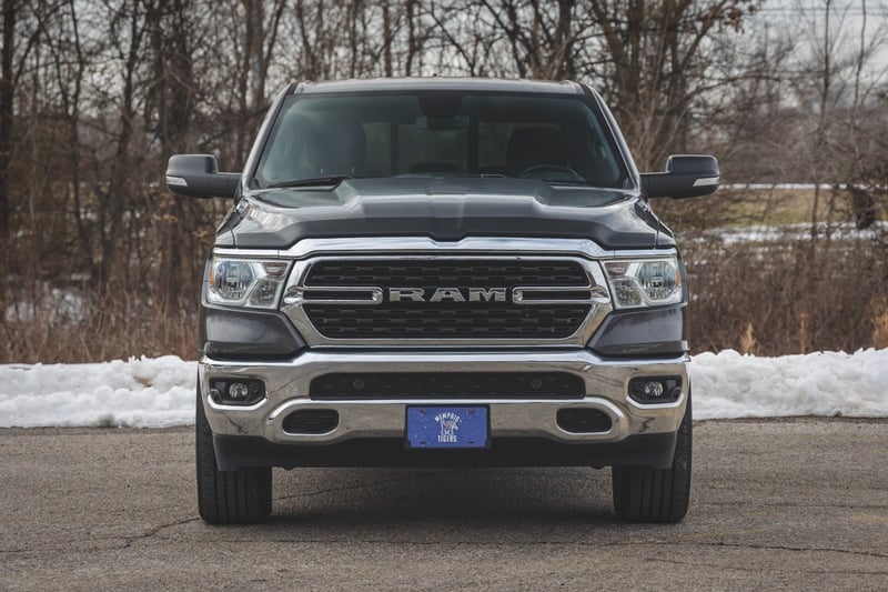 RC Hood Protector | Gloss Black | Ram 1500 2WD/4WD (2019-2026) (manufacturer page)