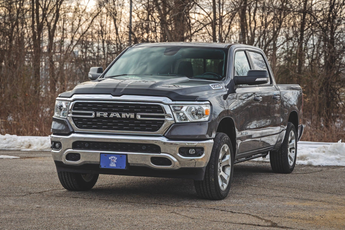 Rough Country HP20010 Hood Protector | Gloss Black | Ram 1500 2WD/4WD (2019-2026) - Studio View 6