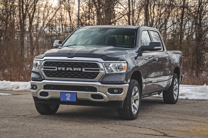 RC Hood Protector | Gloss Black | Ram 1500 2WD/4WD (2019-2026) (manufacturer page)