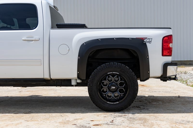 RC Pocket Fender Flares | 6'7" & 8'Bed | GAP Imperial Blue | Chevy Silverado 1500/2500HD/3500HD (07-14) (manufacturer page)