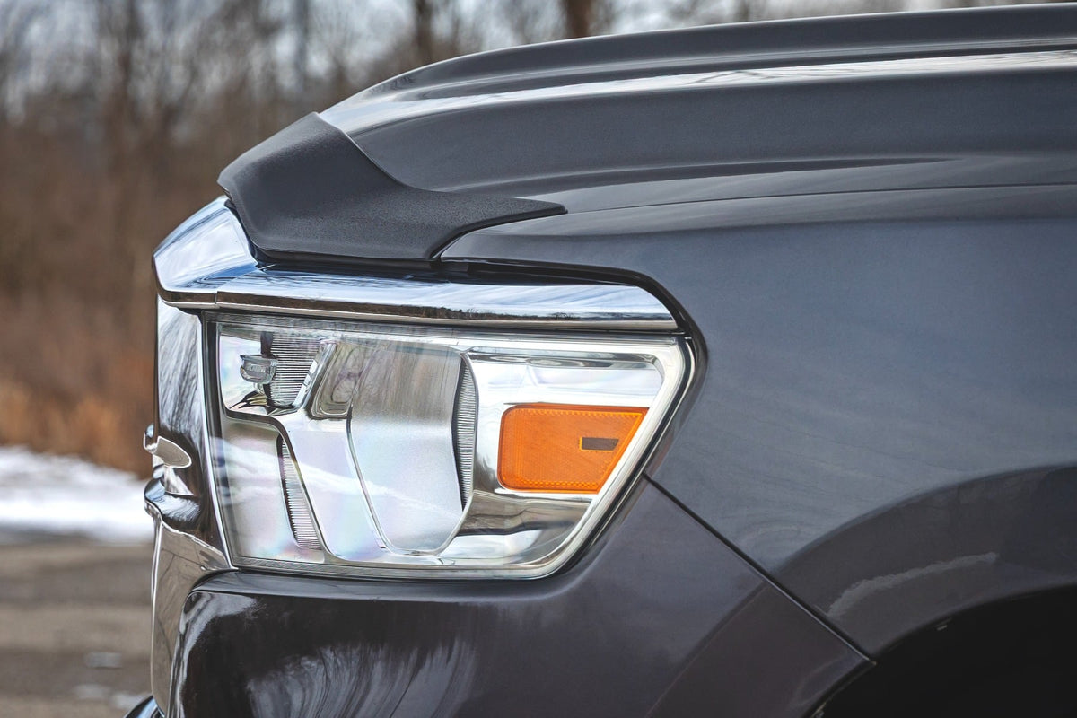Rough Country HP20010 Hood Protector | Gloss Black | Ram 1500 2WD/4WD (2019-2026) - Studio View 5