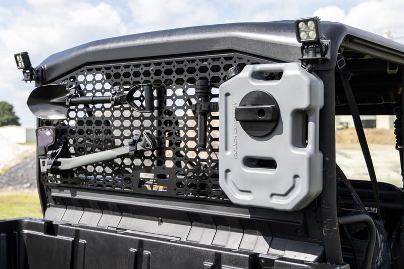 RC Rear Molle Panel | Can-Am Defender HD 8/HD 9/HD 10 (manufacturer page)