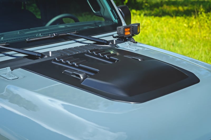 RC Hood Scoop | PGP Earl | Jeep Gladiator JT/Wrangler JL 4WD (2018-2026) (manufacturer page)