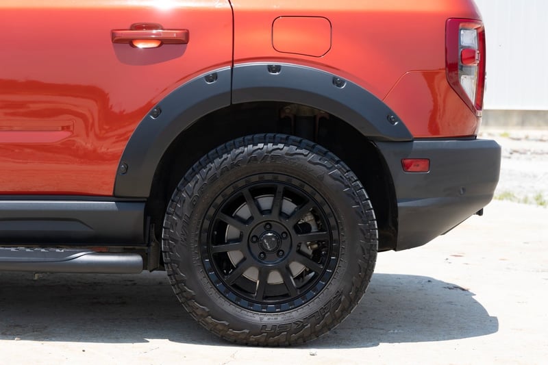 RC Pocket Fender Flares | M7 Carbonized Gray | Ford Bronco Sport 4WD (2021-2026) (manufacturer page)
