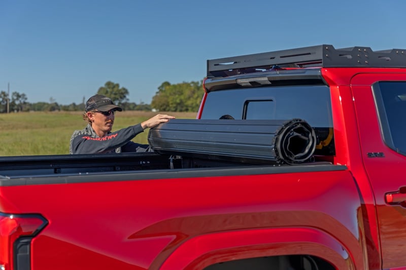 RC Hard Roll Up Bed Cover | 5' Bed | Toyota Tacoma 2WD/4WD (2024-2026) (manufacturer page)