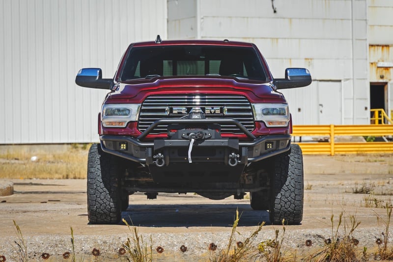 RC Front Bumper | Tubular |Winch Mount | Ram 2500/3500 2WD/4WD (2019-2026) (manufacturer page)