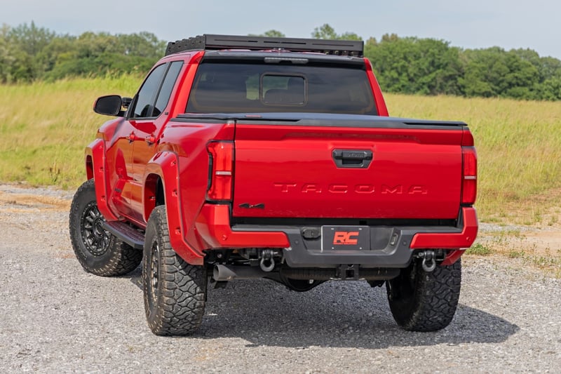 RC RPT2 Running Board | Double Cab | Black | Toyota Tacoma 2WD/4WD (2024-2026) (manufacturer page)