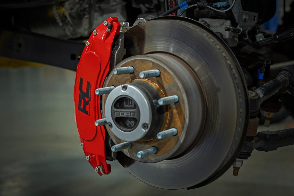 Caliper Covers | Front and Rear | Red | Ford F-250/F-350 Super Duty (23-26) - Misc 25% (Image 5 of 6)