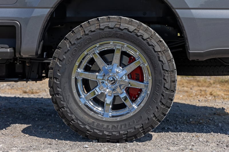RC Caliper Covers | Front and Rear | Red | Ford F-250/F-350 Super Duty (23-26) (manufacturer page)