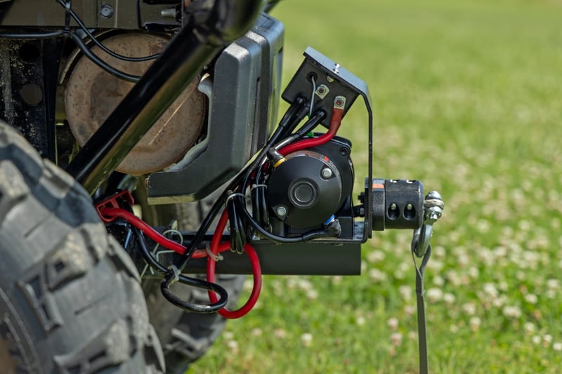 RC 2" Receiver Winch Mount | Multiple UTV Makes & Models (manufacturer page)