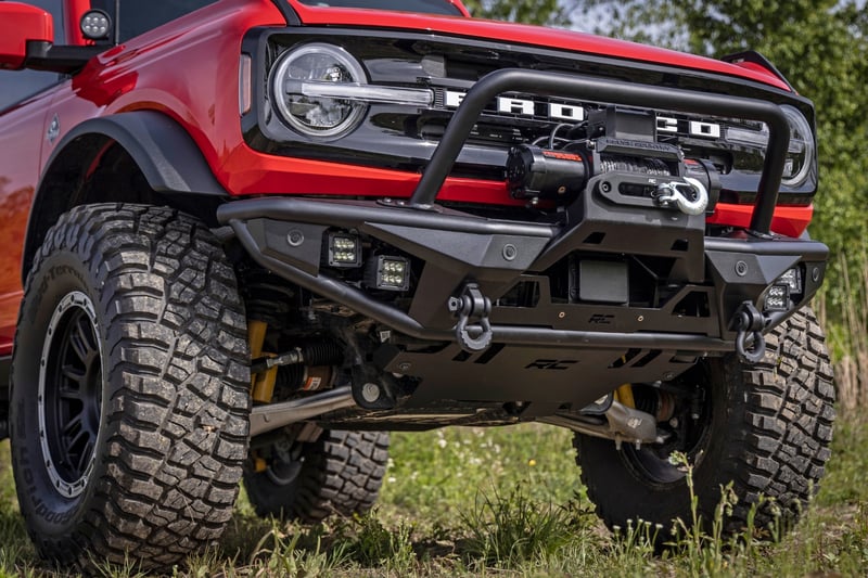 RC Front Bumper | Tubular | Ford Bronco 4WD (2021-2026) (manufacturer page)