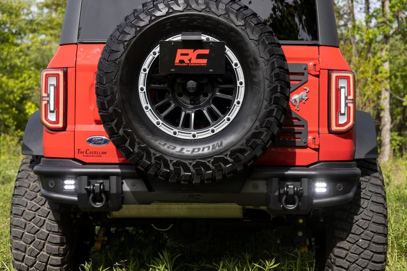 RC Rear Bumper | Tubular | Ford Bronco 4WD (2021-2026) (manufacturer page)