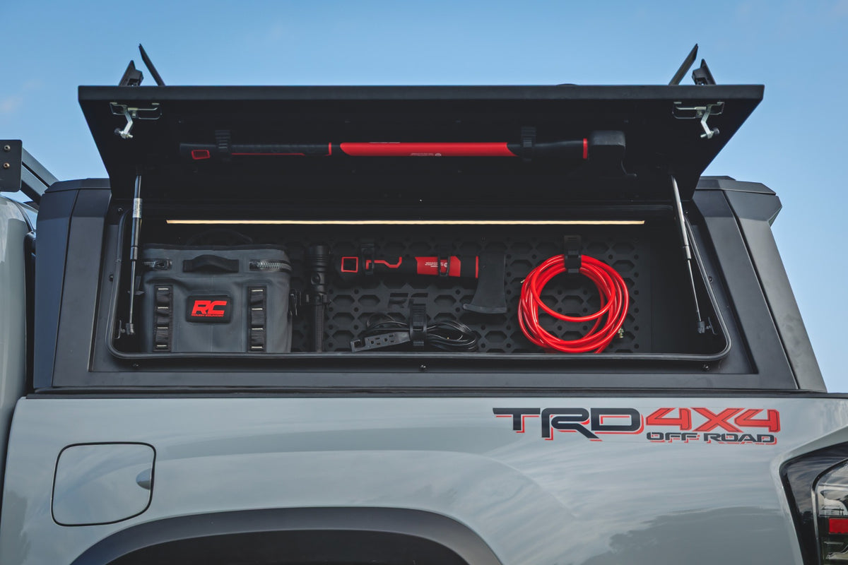 Rough Country 734064 Bed Cap Molle Panel Side Storage Bin | Drivers Side | Toyota Tacoma (16-23) - Image 5