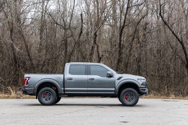 RC Caliper Covers | Front and Rear | Red | Mech Brake | Ford Expedition/F-150/Raptor (manufacturer page)