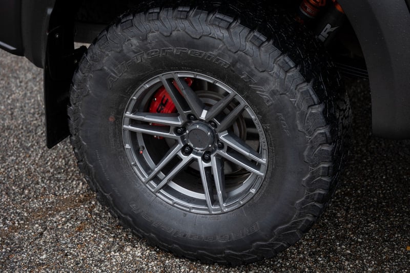 RC Caliper Covers | Front and Rear | Red | Elec Brakes | Ford Expedition/F-150/Raptor (manufacturer page)
