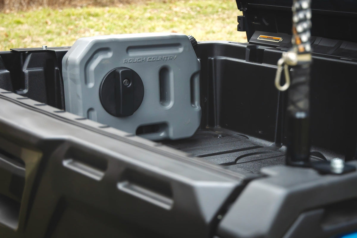 Rough Country 99090 10L Fluid Container Bed Side Mount | Multiple Makes & Models (Polaris/Can-Am/CFMOTO) - Image 4