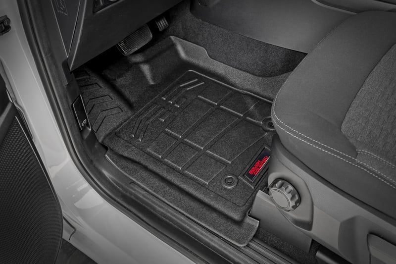 RC Sure-Fit Floor Mats | Front & Rear | Crew | Ford Ranger 2WD/4WD (2024-2026) (manufacturer page)
