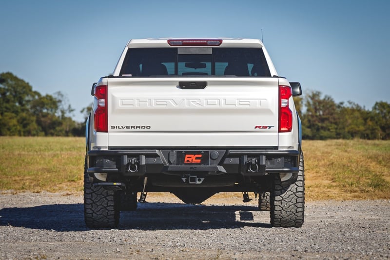 RC Rear Bumper | Tubular | Chevy Silverado 1500 2WD/4WD (2019-2026) (manufacturer page)