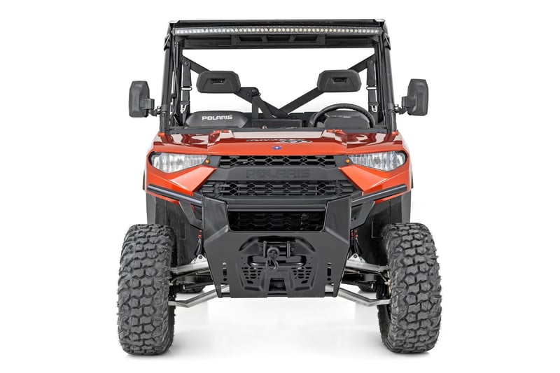 RC Black Forged Alum High Clearance 2" Fwd Offset Control Arms w/Ball Joints | Polaris Ranger 1000XP (manufacturer page)