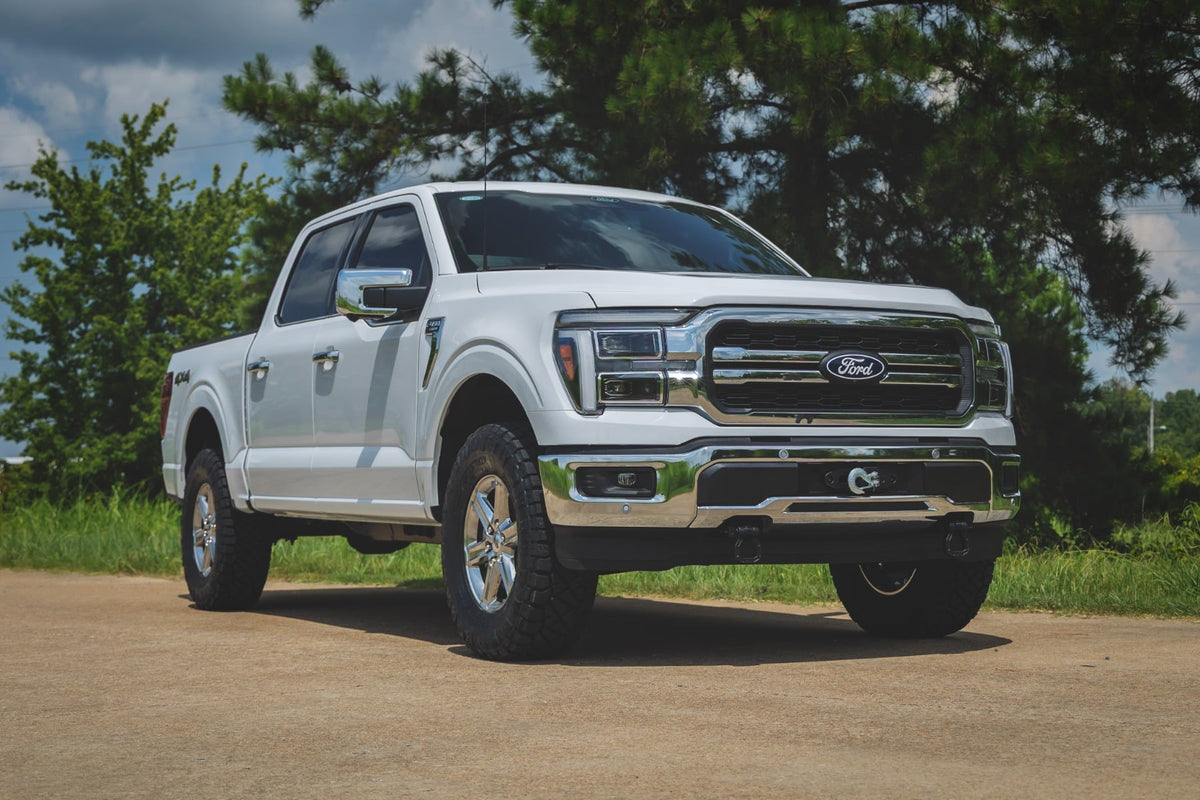 Rough Country 51164 Hidden Winch Mount | PRO9500S | Ford F-150 4WD (2021-2026) - Studio View 6