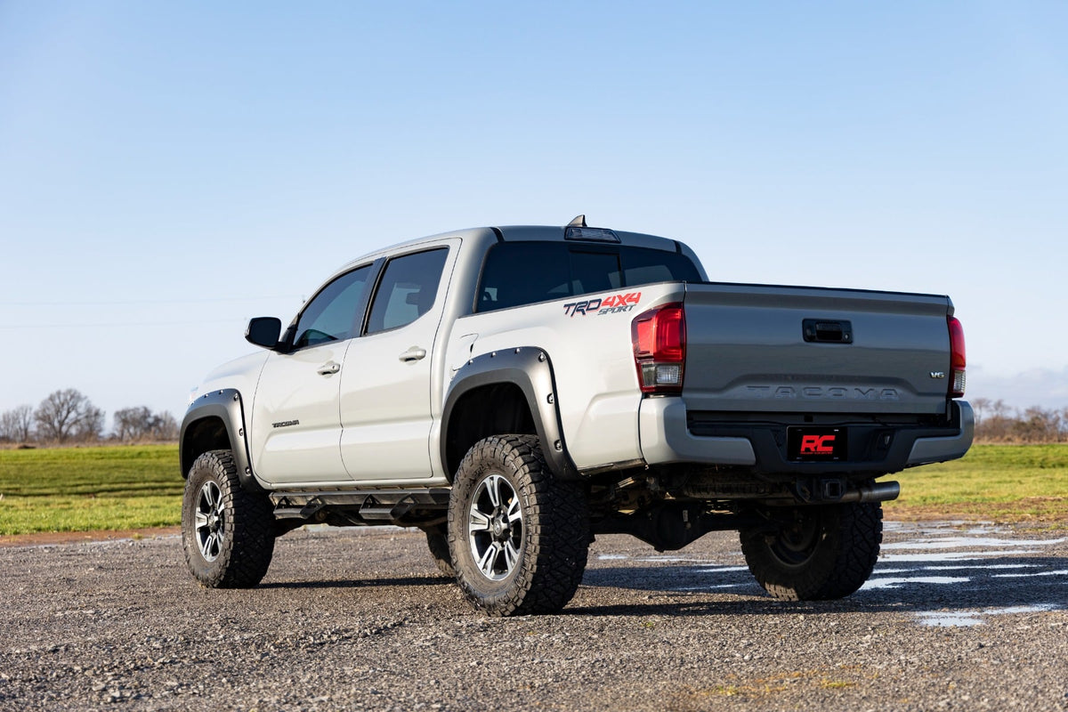 Pocket Fender Flares | 1J9 Celestial Silver Metallic | Toyota Tacoma (16-23) - Fender Flares (Image 4 of 6)