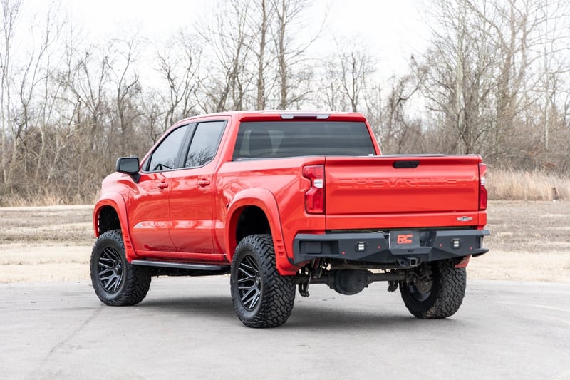 RC RPT2 Running Boards | Crew Cab | Black | Chevy/GMC 1500/2500HD/3500HD (19-26) (manufacturer page)