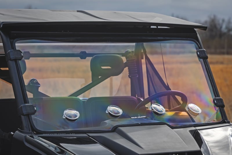 RC Vented Full Windshield | Scratch Resistant | Segway UT6 (manufacturer page)