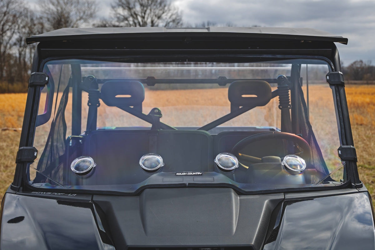 Rough Country 98202490 Vented Full Windshield | Scratch Resistant | Segway UT6 - Image 5