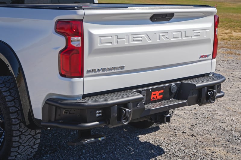 RC Rear Bumper | Tubular | Chevy Silverado 1500 2WD/4WD (2019-2026) (manufacturer page)