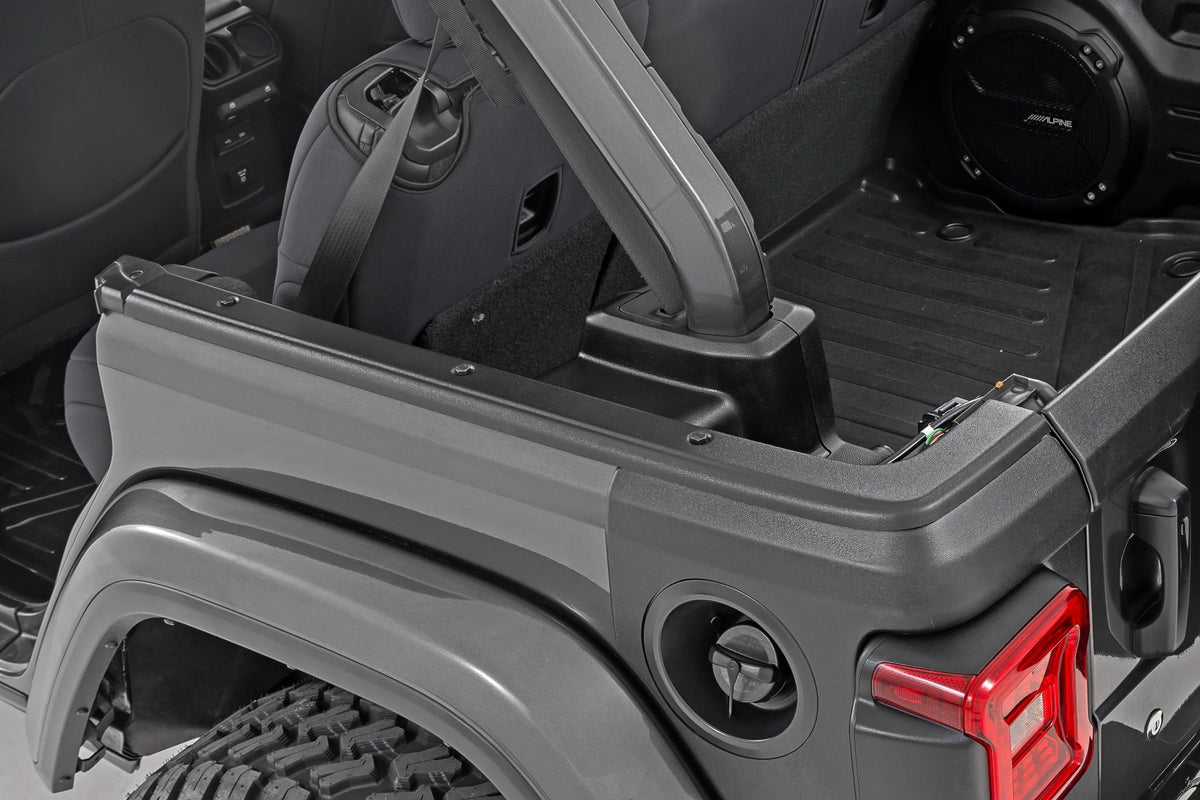 Rough Country TC13025 Trail Cladding | Roof Mounting Plate Cover | Jeep Wrangler Unlimited (18-26) - Image 1