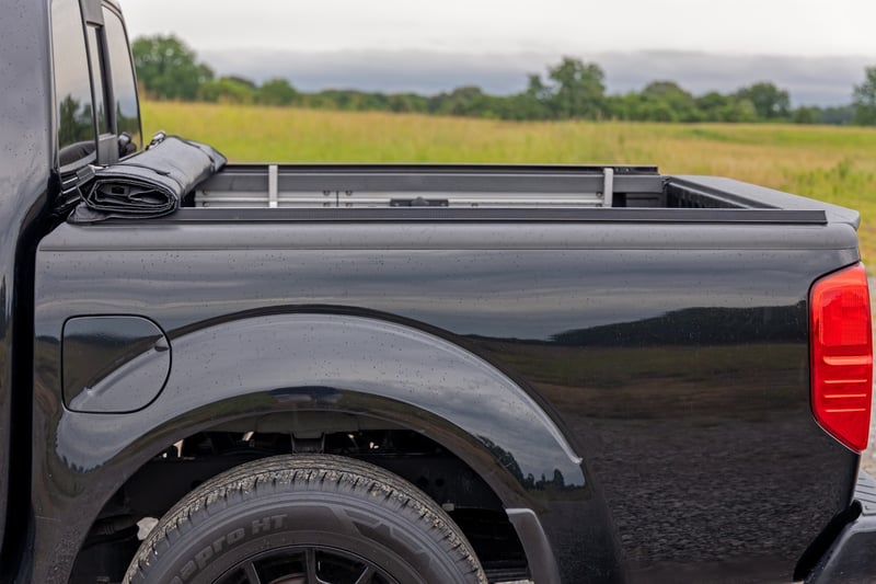 RC Soft Roll Up Bed Cover | 5' Bed | Nissan Frontier 2WD/4WD (2005-2021) (manufacturer page)