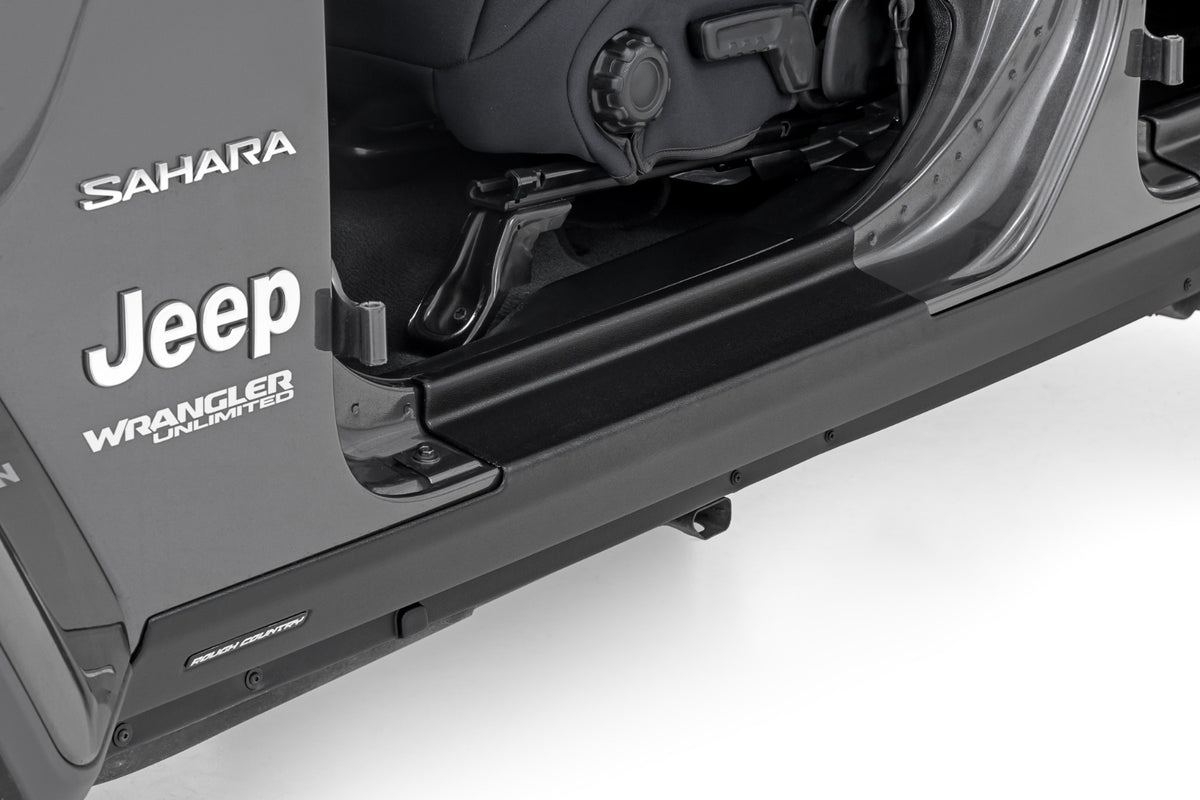 Rough Country TC13024 Trail Cladding | Rocker Sill Plates | Jeep Wrangler Unlimited 4WD (2018-2026) - Image 2