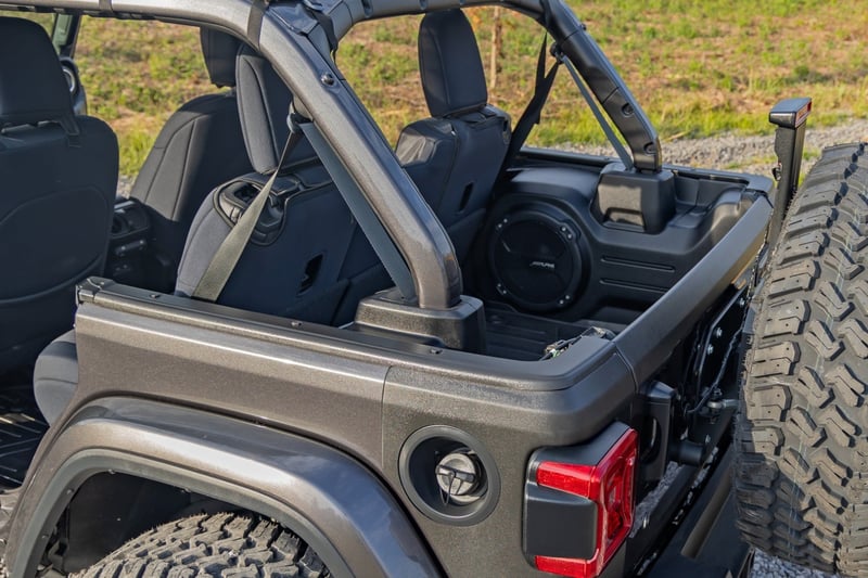 RC Trail Cladding | Roof Mounting Plate Cover | Jeep Wrangler Unlimited (18-26) (manufacturer page)
