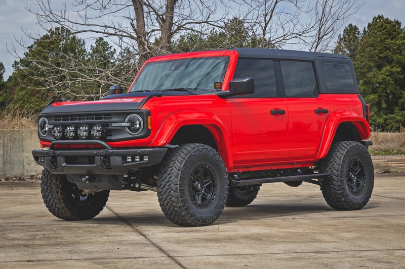 RC Power Running Boards | HT-Series | 4 Door | Ford Bronco 4WD (2021-2026) (manufacturer page)