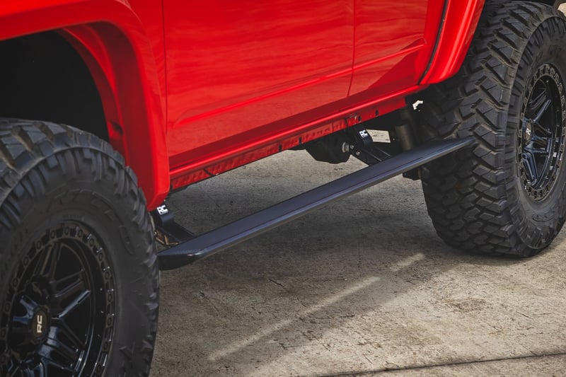 RC Power Running Boards | HT-Series | 4 Door | Ford Bronco 4WD (2021-2026) (manufacturer page)