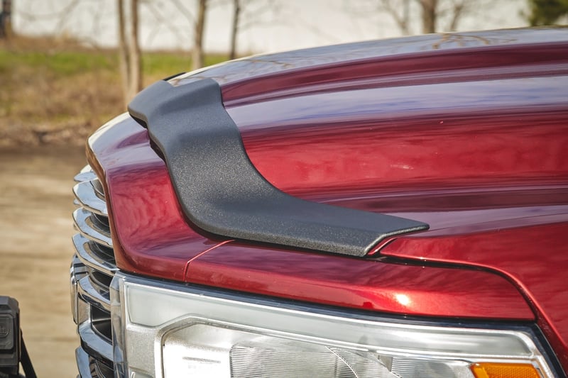 RC Hood Protector | Gloss Black | Ram 2500/3500 2WD/4WD (2019-2026) (manufacturer page)