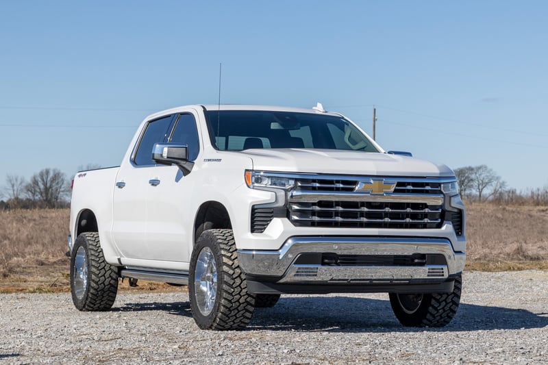RC 3.5 Inch Lift Kit | N3 Struts | Rear Mono Leaf | Chevy Silverado 1500 (25-26) (manufacturer page)