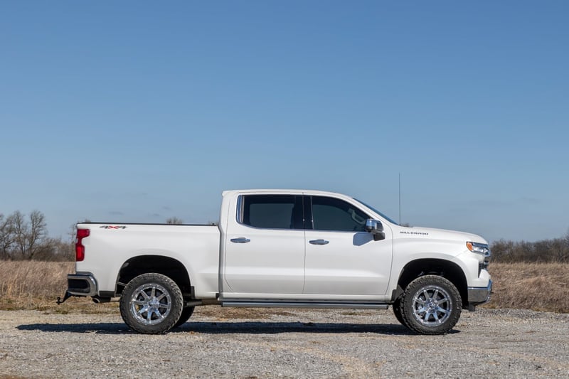 RC 3.5 Inch Lift Kit | N3 Struts | Rear Mono Leaf | Chevy Silverado 1500 (25-26) (manufacturer page)