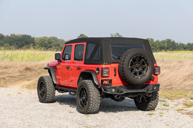 RC Nerf Steps | Wheel to Wheel | 4 Door | Jeep Wrangler Unlimited 4WD (18-26) (manufacturer page)