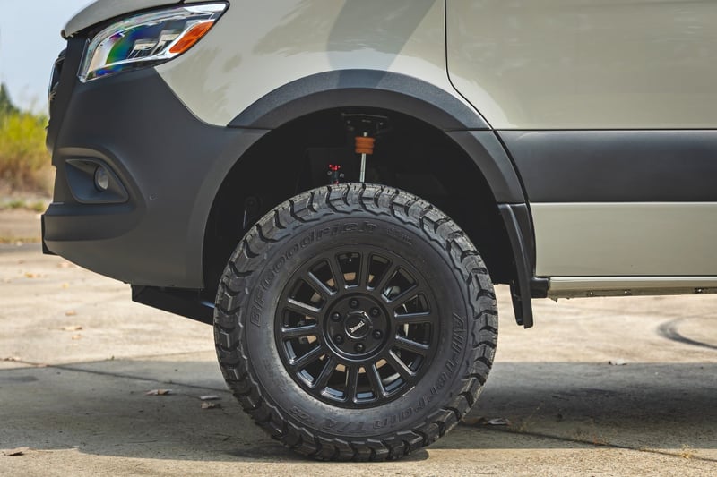 RC Sport Fender Flares | Mercedes-Benz Sprinter 3500 (19-22)/Sprinter 3500XD (19-26) (manufacturer page)